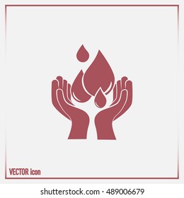 water care vector icons