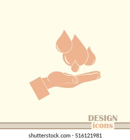 water care vector icons
