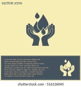 water care vector icons