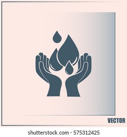 water care vector icons