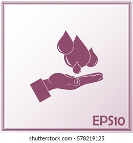 water care vector icons