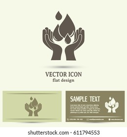 water care vector icons