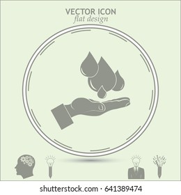 water care vector icons