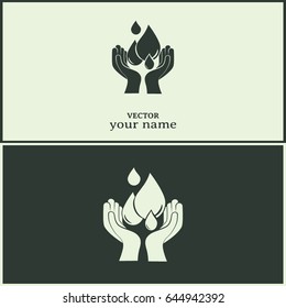 water care vector icons