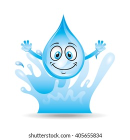 water character design 