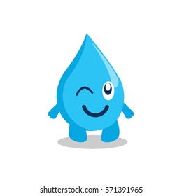 Water Character Vector