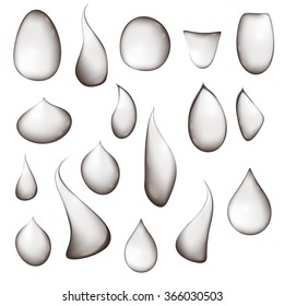 Water, Chocolate and Honey Drops art