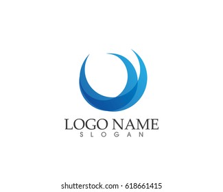 Water Circle Logos Stock Vector (Royalty Free) 618661415 | Shutterstock