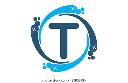 Water Clean Service Abbreviation Letter T