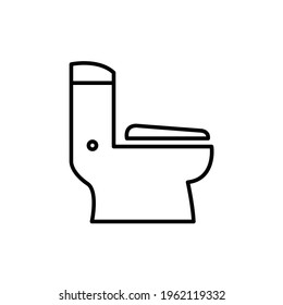 Water Closet Icon, Eps 10