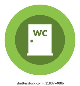 water closet vector icon