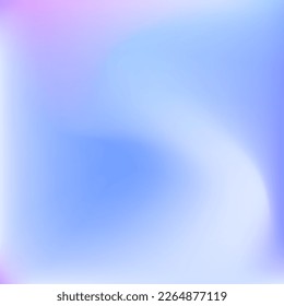 Water Cold Liquid Dynamic Pink Swirl Gradient Mesh. Curve Pastel Blue Wavy Calm Gradient Background. Fluid Lavender Indigo Sunrise Sunset Smooth Surface. Sky Violet Blurred Color Light Wallpaper.