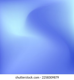 Water Cold Ocean Dynamic Blurred Blurry Texture. Dark Vivid Sky Fluid Color Swirl Gradient Mesh. Bright Pastel Wavy Colorful Curve Wallpaper. Vibrant Liquid Blue Indigo Light Gradient Background.