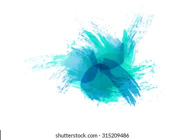 water color abstract art paint