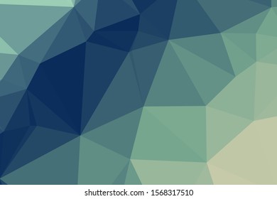 water Color Abstract trianglify Generative Art background illustration