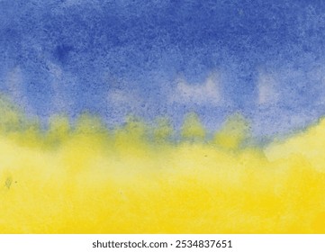 Water Color Background Design Vector Image Template