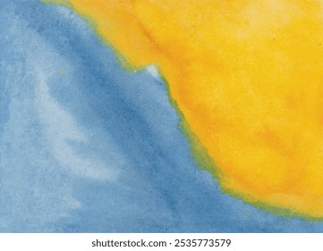 Water Color Background Design Vector Image Template