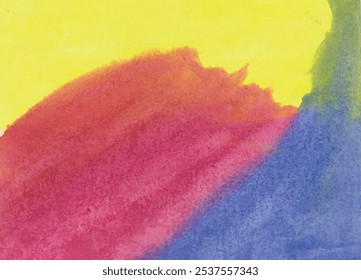 Water Color Background Design Vector Image Template