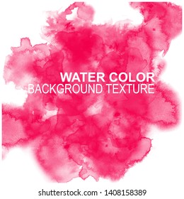 Water Color Background Texture Eps 10 Vector Template Design Illustration