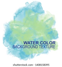 Water Color Background Texture Eps 10 Vector Template Design Illustration