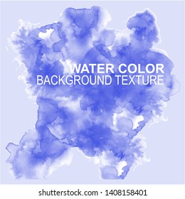 Water Color Background Texture Eps 10 Vector Template Design Illustration
