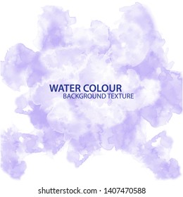 Water Color Background Texture Vector Template Design Illustration