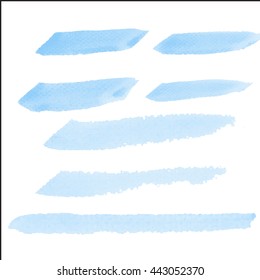Water color brush on paper rough use for custom brush in Photo editor or use in sale promotion , creative artwork in water color brush usage etc.
