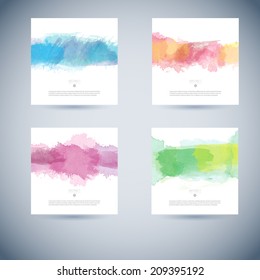 water color colour watercolor logo splash blot children texture ink watercolor vector texture background picture image graphic art eps set drawing water color colour watercolor logo splash blot childr