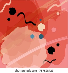 water color hand drawn vector idea design circle