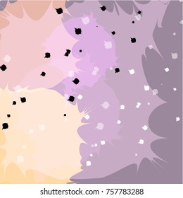 water color hand drawn vector idea design purple violet pastel