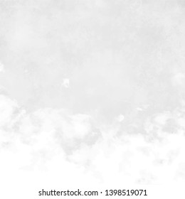 Water color like cloud on old paper texture background