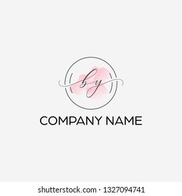 Water color logo design