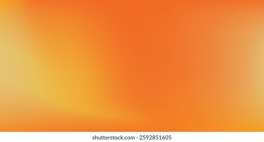 Water color orange gradient vector background simple cloud abstract