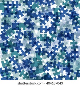  Water color puzzle background