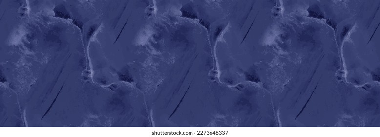 Espacio de repetición de color del agua. Patrón marino de mármol de la Marina. Pintura de mosaico azul. Fondo de Mármol de Rock Navy. Cerámica Vector Ligero. Color blanco de tinta de alcohol. Color de agua azul abstracto. Pintura sin vectores