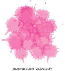 water color template, different water color background, comic and cartoon background, brush color, vector art design
