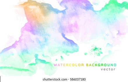 Water Color Vector Design