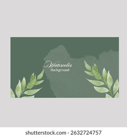water color wedding card with collection forest fern eucalyptus art foliage natural leaves herbs in line style. Decorative beauty elegant illustration for design hand drawn flowers
