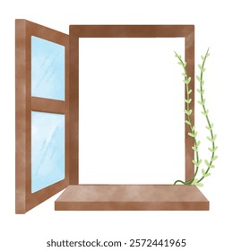 water color world environment day vector file