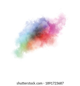 Water colorful abstract of vector