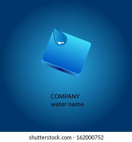 Water company logo