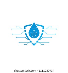 water company logo template