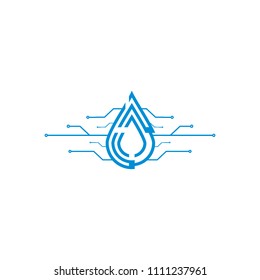 water company logo template