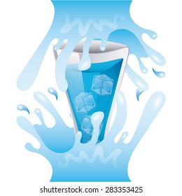 water concept design, vector illustration eps10 graphic 