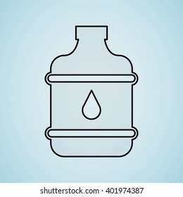 water concept icon design 