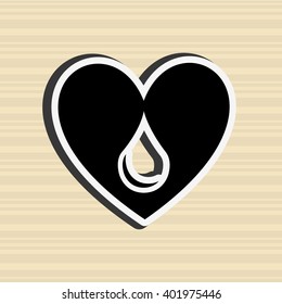 water concept icon design 