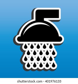 water concept icon design 