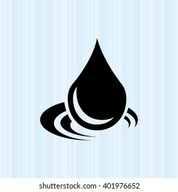 water concept icon design 