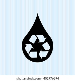 water concept icon design 