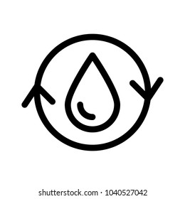 Water Conservation Symbol